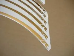 Bronze rim stripes for Suzuki GSX-R