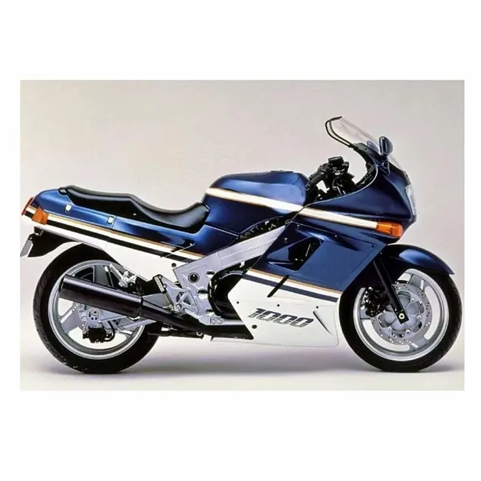 Decals for Kawasaki Tomcat ZX-10 1989 blue/white version