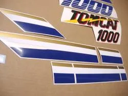 Kawasaki ZX10 Tomcat 1989 replacement graphics set