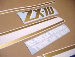 Kawasaki Tomcat ZX-10 1989 replacement graphics kit