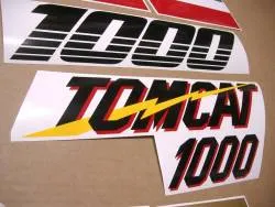 Kawasaki ZX10 Tomcat 1989 reproduction stickers
