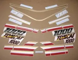 Kawasaki ZX10 Tomcat 1989 reproduction decals