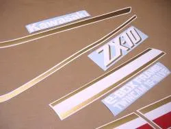 Kawasaki Tomcat ZX-10 1989 OEM style stickers