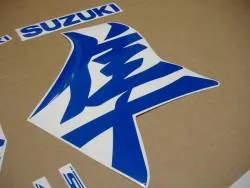 Suzuki hayabusa 3rd gen. reflective blue emblems