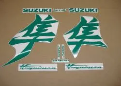 Suzuki hayabusa 3rd gen reflective kanji decals