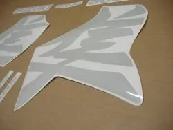 Suzuki hayabusa 3rd gen reflective white graphics
