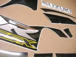 Graphics (OEM pattern) for Suzuki gsxr 750 1999