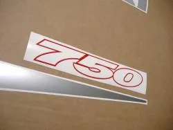 Decals (genuine pattern) for Suzuki gsxr 750 1999