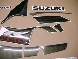 Stickers (grey pattern) for Suzuki gsxr 750 1999