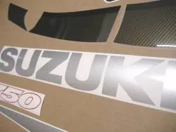 Stickers (genuine pattern) for Suzuki gsx-r 750 1999