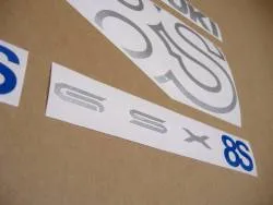 Suzuki gsx8s 800 2025 replacement decals kit