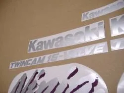 Kawasaki zx-11 ninja 1991 restoration decals