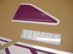 Purple graphics for Yamaha r6 50th anniversary