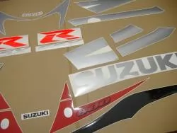 Suzuki GSX-R 600 K3 silver logo graphics