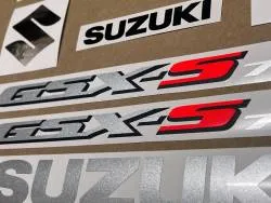 Suzuki gsx-s 750 2017 complete stickers set