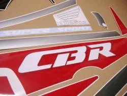 Honda CBR 1000f f2 sc24 1991 reproduction stickers
