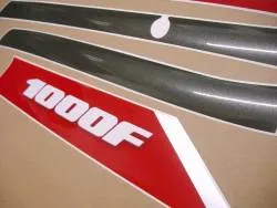 Honda CBR 1000f f2 sc24 1991 reproduction decals