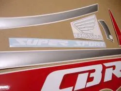 Honda CBR 1000f f2 sc24 1991 restoration graphics