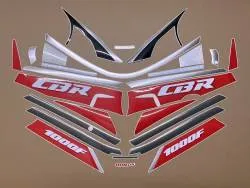 Honda CBR 1000f f2 sc24 1991 replacement stickers