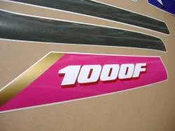 Honda CBR 1000 f2 sc24 1991 reproduction decals