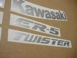 Kawasaki ER-5 1995 black version decals