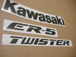 Kawasaki ER5 1996 OEM pattern decals set