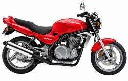Kawasaki ER5 1998 genuine pattern decals set