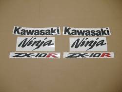 Kawasaki ZX10R 2006 green decals