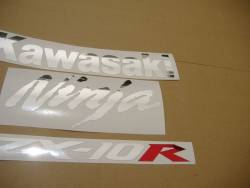 Kawasaki ZX10R 2006 complete sticker kit