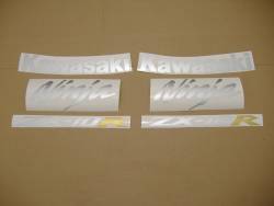 Kawasaki ZX10R 2007 blue labels graphics