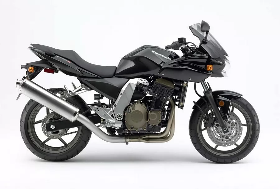 Kawasaki Z750S 2006 black decals