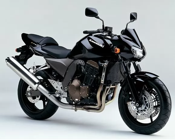 Kawasaki Z750 2004 black stickers set