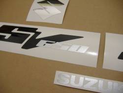 Suzuki SV 650 K6 red logo graphics