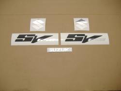 Suzuki SV 650 K6 red full decals kit