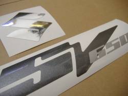 Suzuki SV 650 2008 black labels graphics