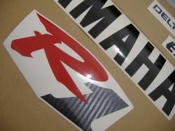 Yamaha YZF-R1 1999 4xv red logo graphics