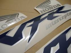 Honda 800i 1999 blue US stickers set