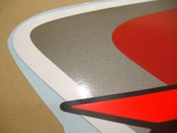 Suzuki GSXR 600 2006 red decals