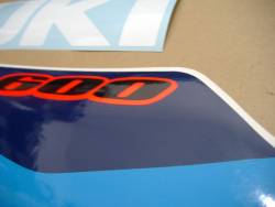 Suzuki GSXR 600 2005 blue decals