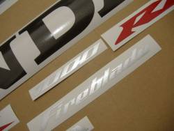 Honda CBR 1000RR 2004 black stickers kit