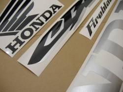 Honda 1000RR 2004 Fireblade logo graphics