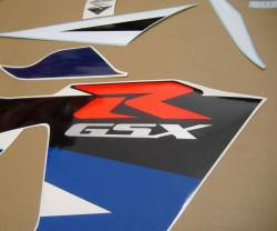 Suzuki GSXR 750 K4 white full decals kit