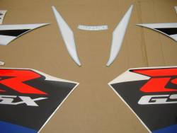 Suzuki GSX-R 750 2004 white adhesives set