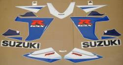 Suzuki GSX-R 750 K5 blue logo graphics