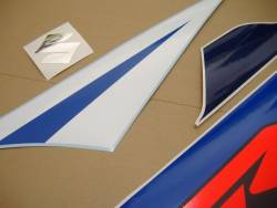 Suzuki GSX-R 750 2005 blue stickers set