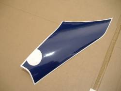 Suzuki GSXR 750 K5 dark blue stickers