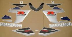 Suzuki GSXR 750 K5 dark blue full decals kit