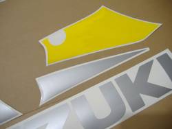 Suzuki 750 2005 yellow stickers kit