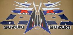 Suzuki GSXR 1000 2004 white decals