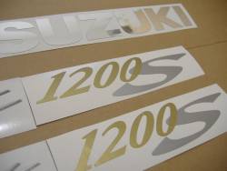 Suzuki 1200S 2002 dark blue Bandit stickers